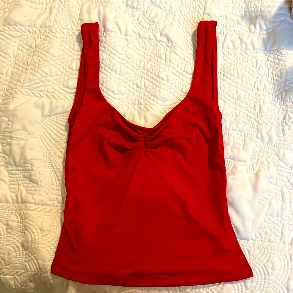 Short Red Tank top